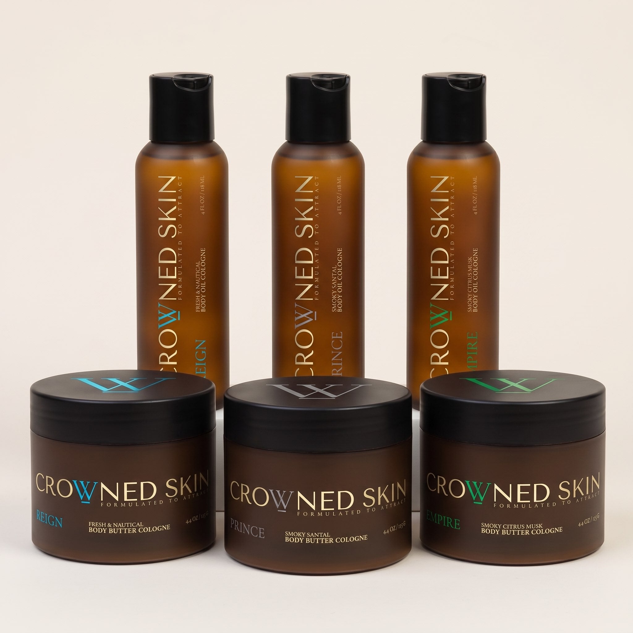 Crowned Skin Crowned Skin Anniversary Bundle - Reign, Prince, and Empire Crowned Skin Anniversary Bundle - Reign, Prince, and Empire