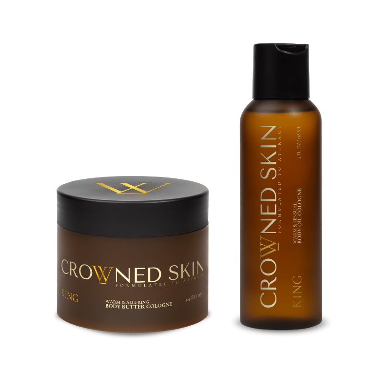 King Body Butter and King Body Oil (4 oz) Bundle Set