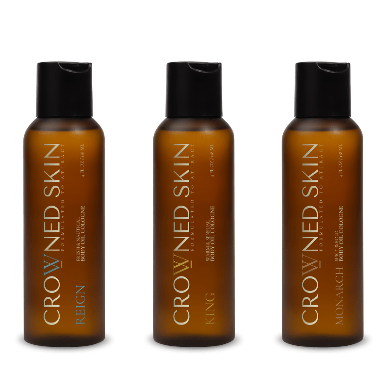 King, Reign and Monarch Body Oil Set