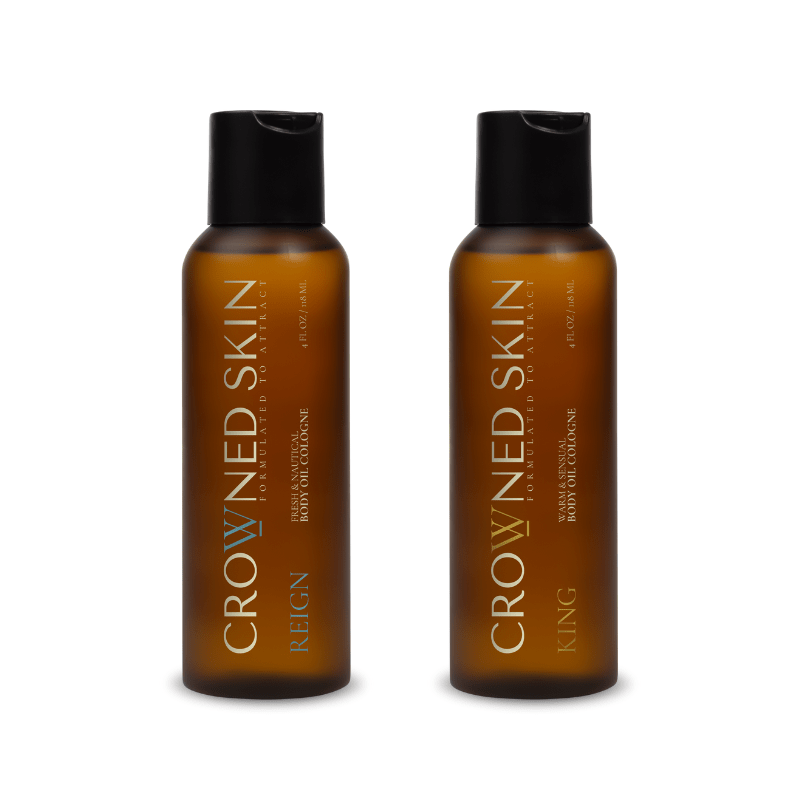 King Body Oil and Reign Body Oil Set
