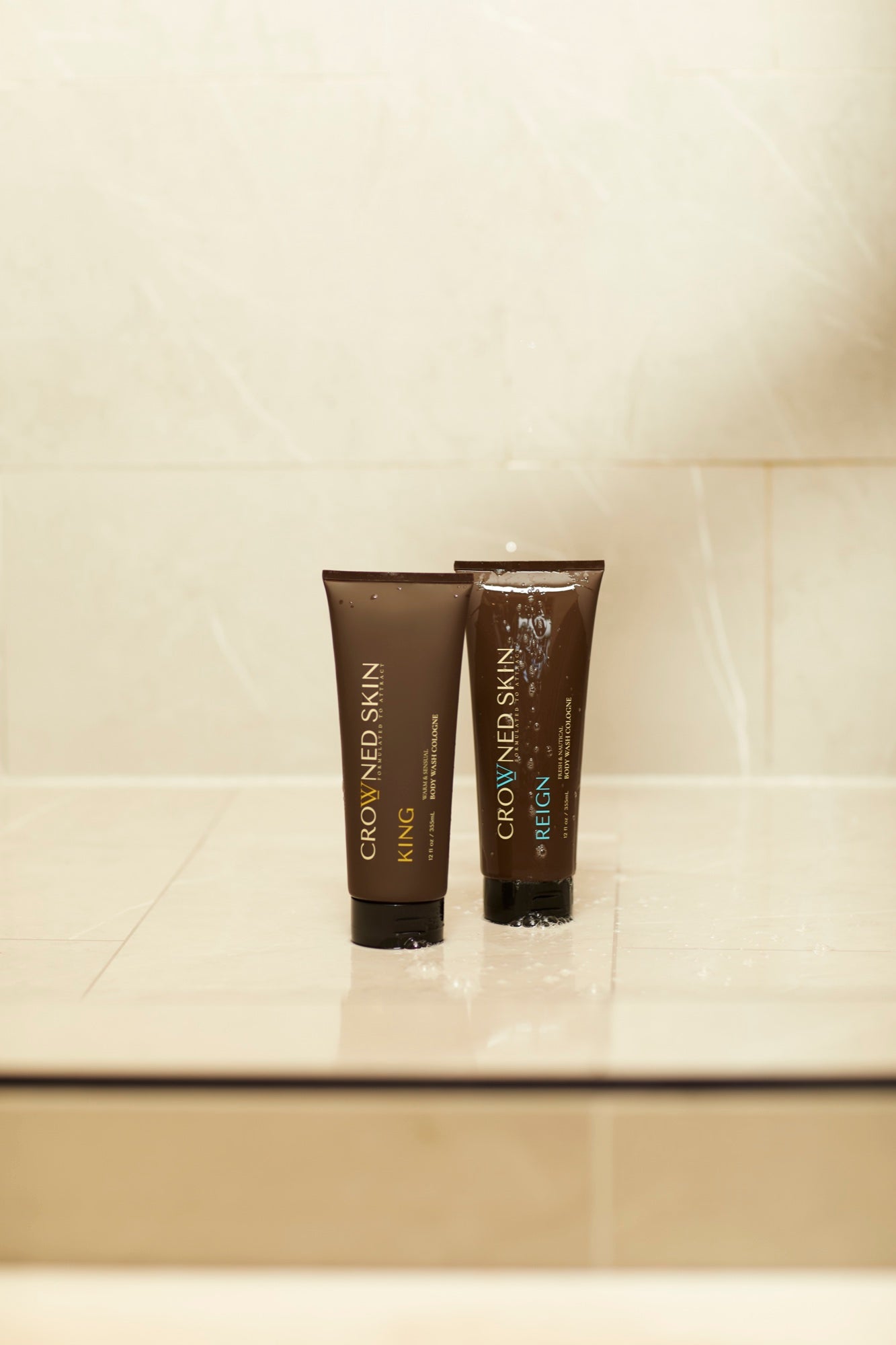 Crowned Skin King and Reign Cologne-Infused Body Wash Set King and Reign Cologne-Infused Body Wash Set
