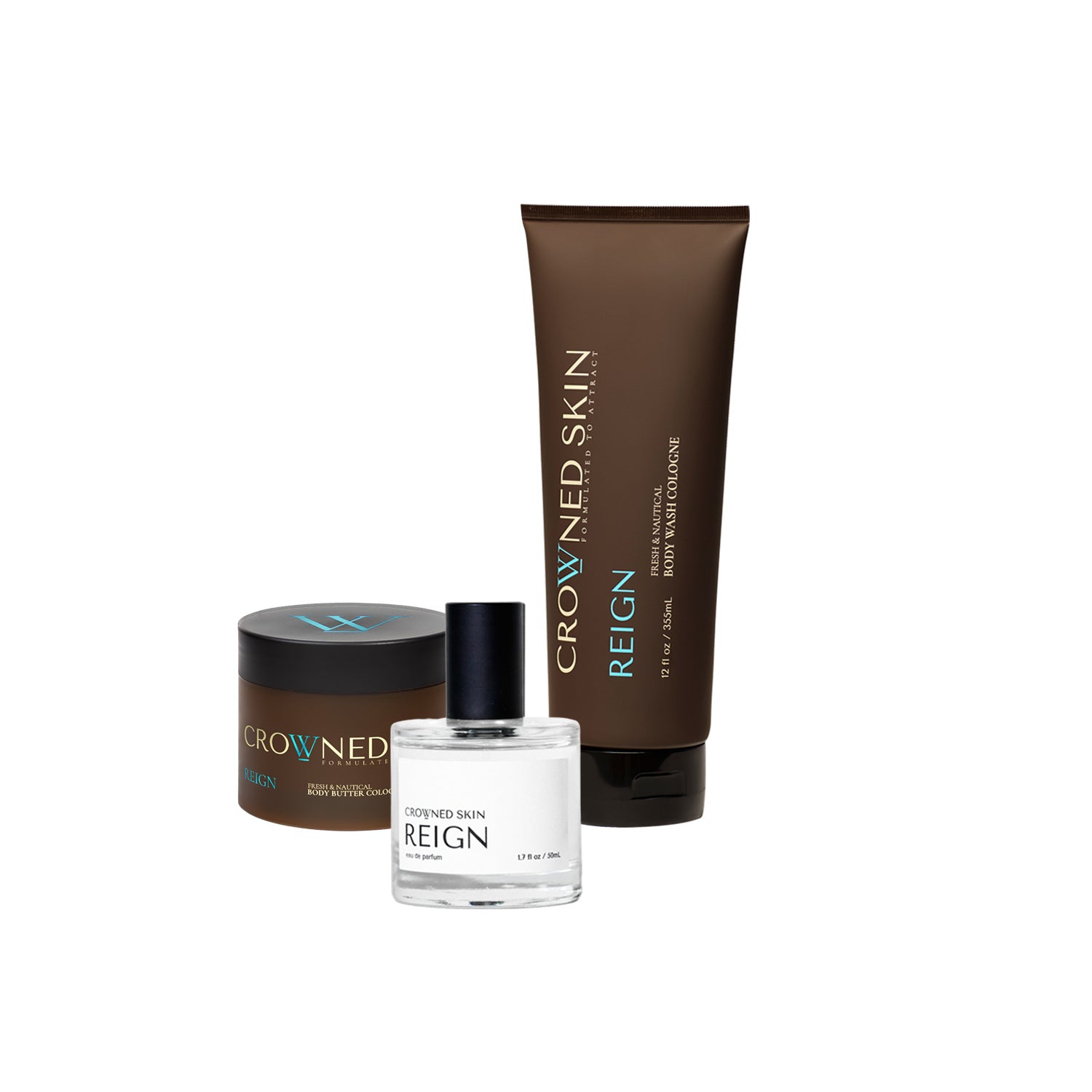 Crowned Skin Reign Ritual - Body Butter, Body Wash and Eau de Parfum Reign Ritual - Body Butter, Body Wash and Eau de Parfum