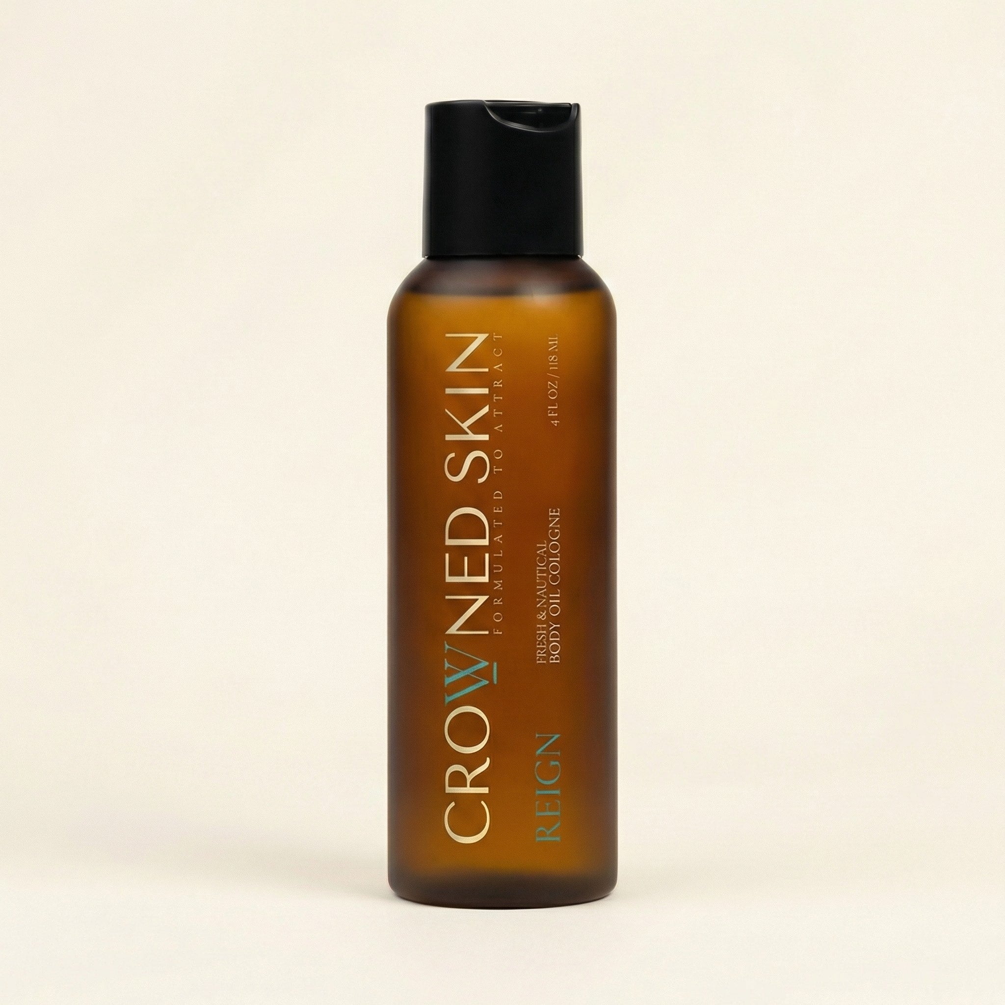 Crowned Skin Reign Body Oil Cologne - Fresh and Nautical Reign Body Oil Cologne - Fresh and Nautical