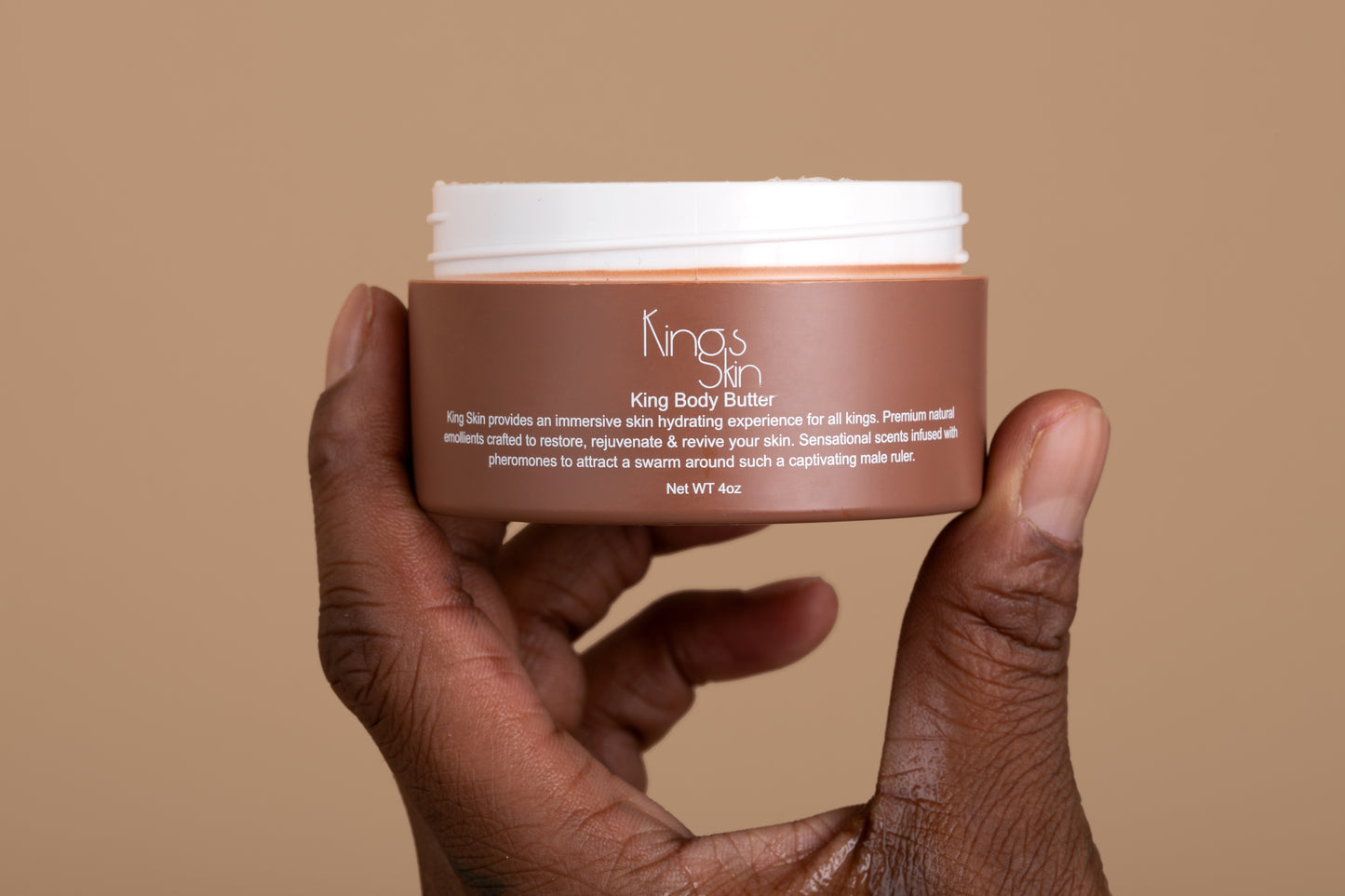 King Organic Cologned Body Butter - Warm Sexy Scent