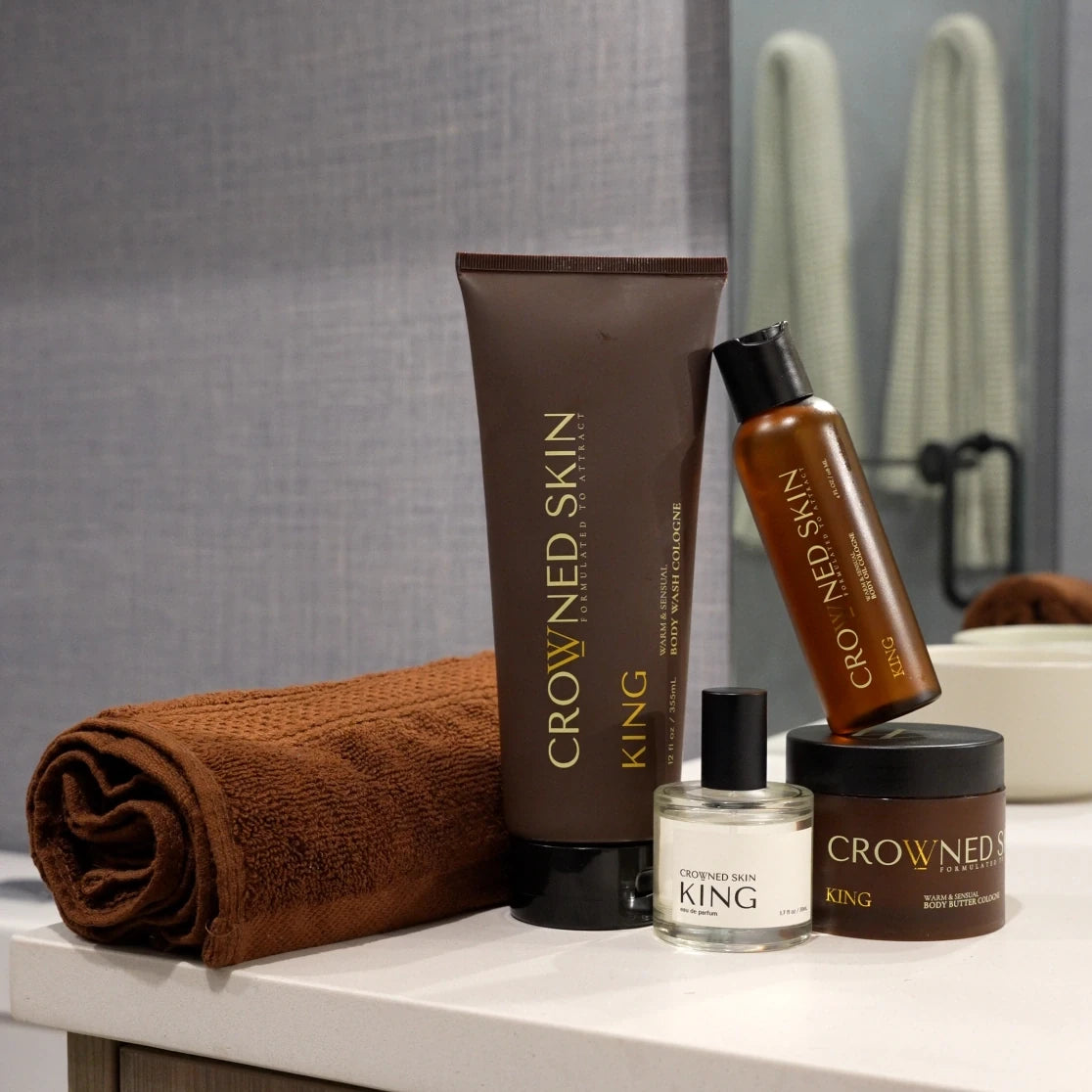 Crowned Skin King Cologne-Infused Body Wash King Cologne-Infused Body Wash