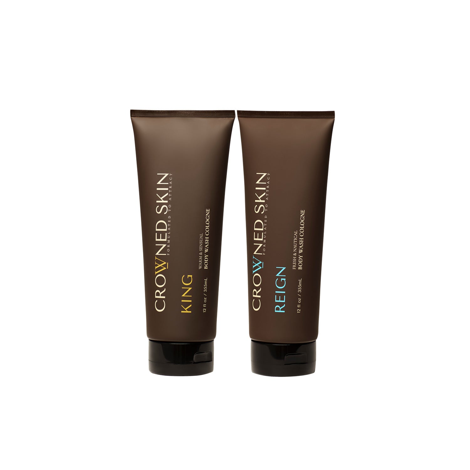 Crowned Skin King and Reign Cologne-Infused Body Wash Set King and Reign Cologne-Infused Body Wash Set