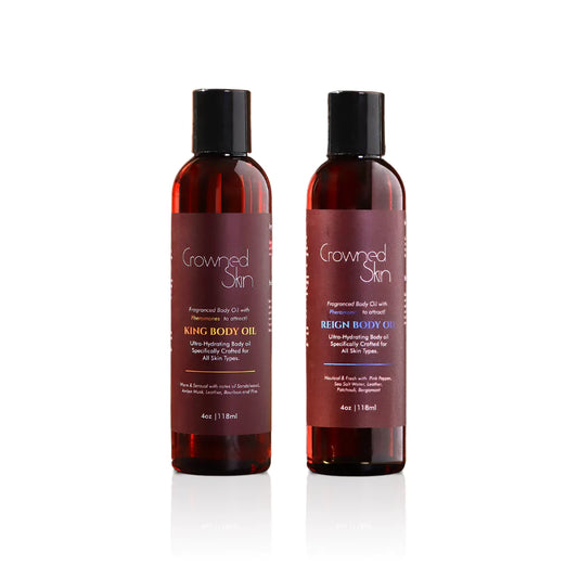 King Body Oil and Reign Body Oil Set