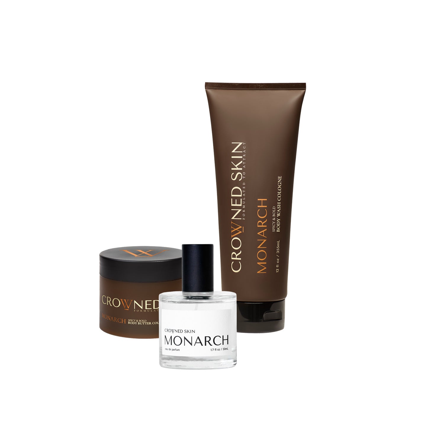 Crowned Skin Monarch Ritual - Body Butter, Body Wash and Eau de Parfum Monarch Ritual - Body Butter, Body Wash and Eau de Parfum