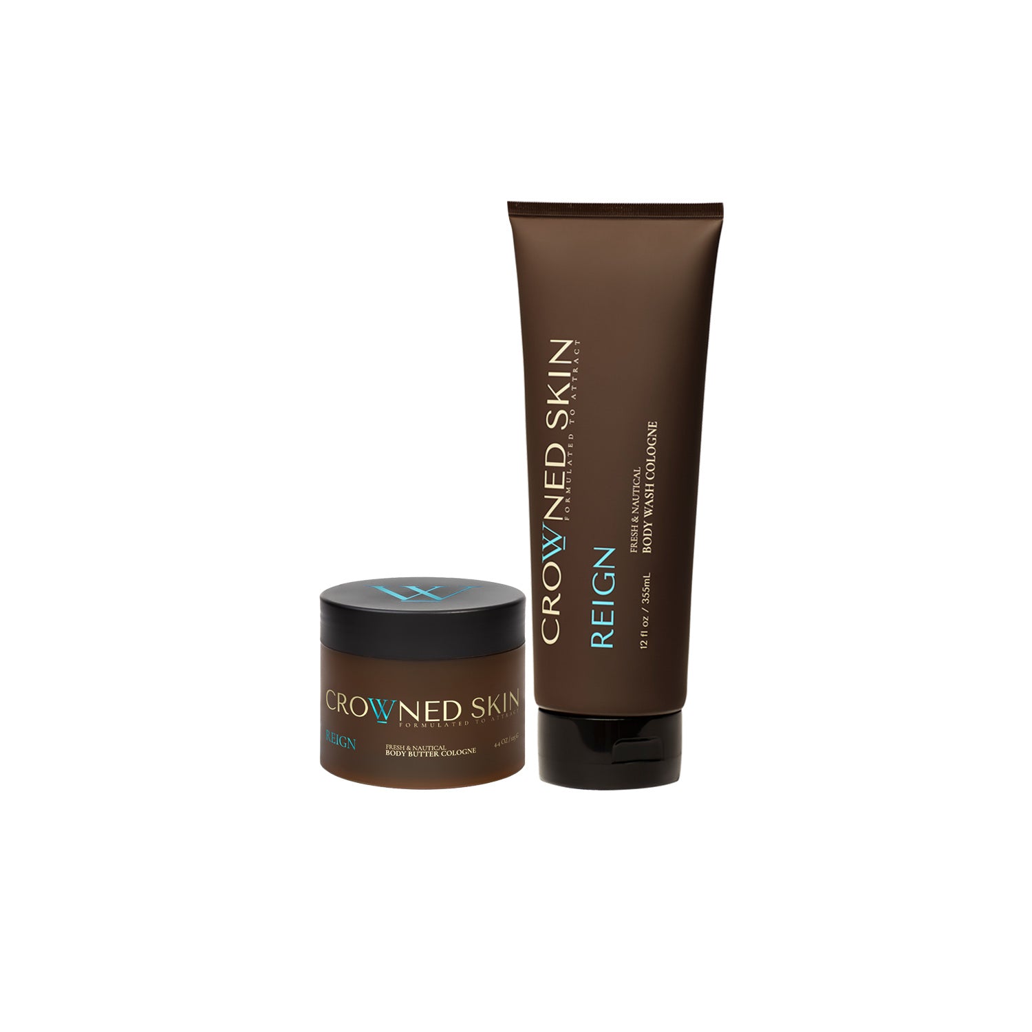 Crowned Skin Reign Signature - Body Butter Cologne and Cologne-Infused Body Wash Reign Signature - Body Butter Cologne and Cologne-Infused Body Wash